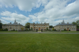 Main Entrance and House, Ditchley Park 2014 by Leslie Hossack
